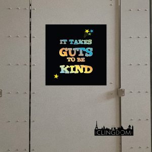 Wall and Stall -_It takes guts to be kind