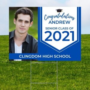 Personalized  Graduation Lawn Signs -style 2